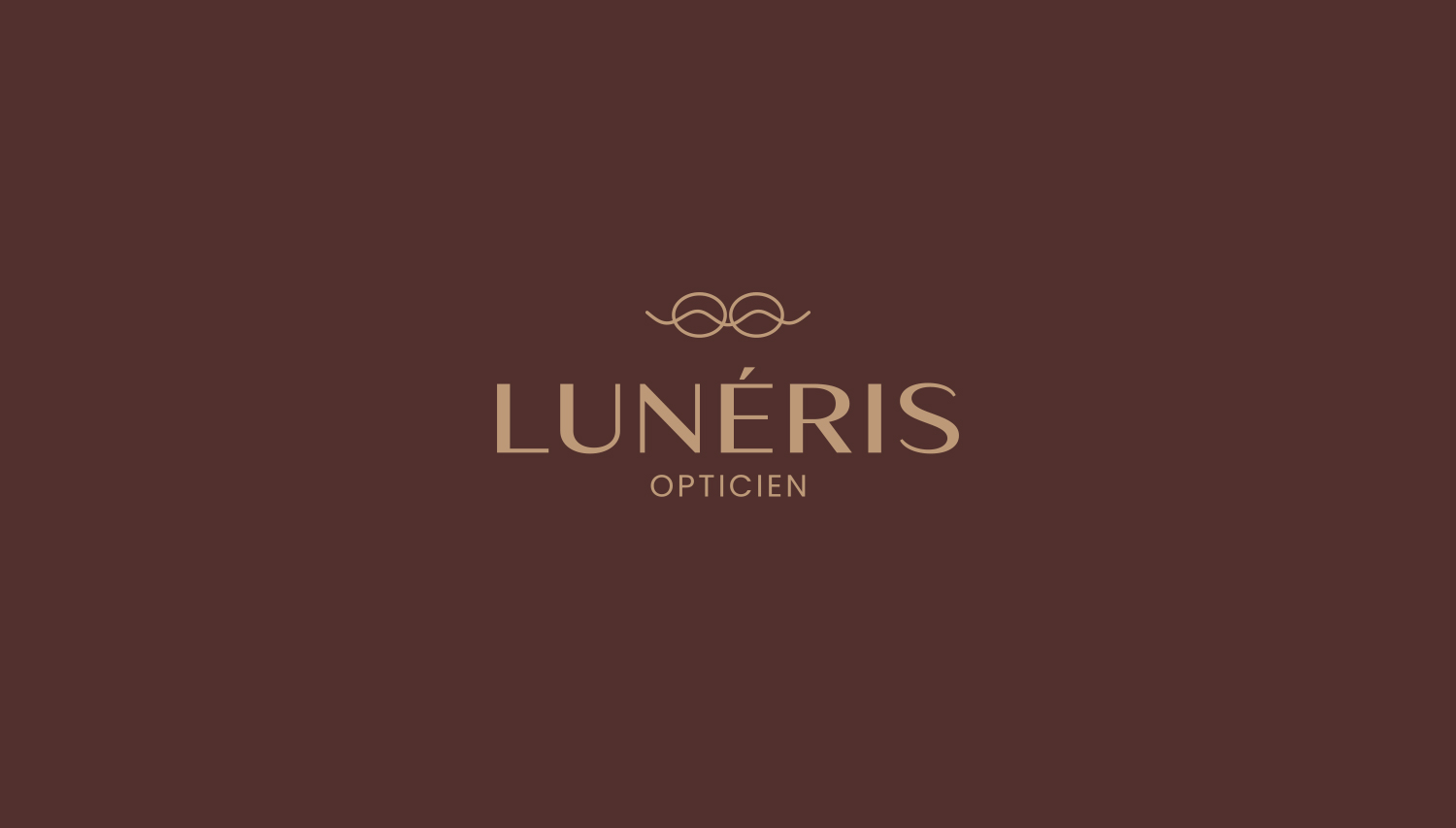 Création logo Rennes – logotype Lunéris opticien premium