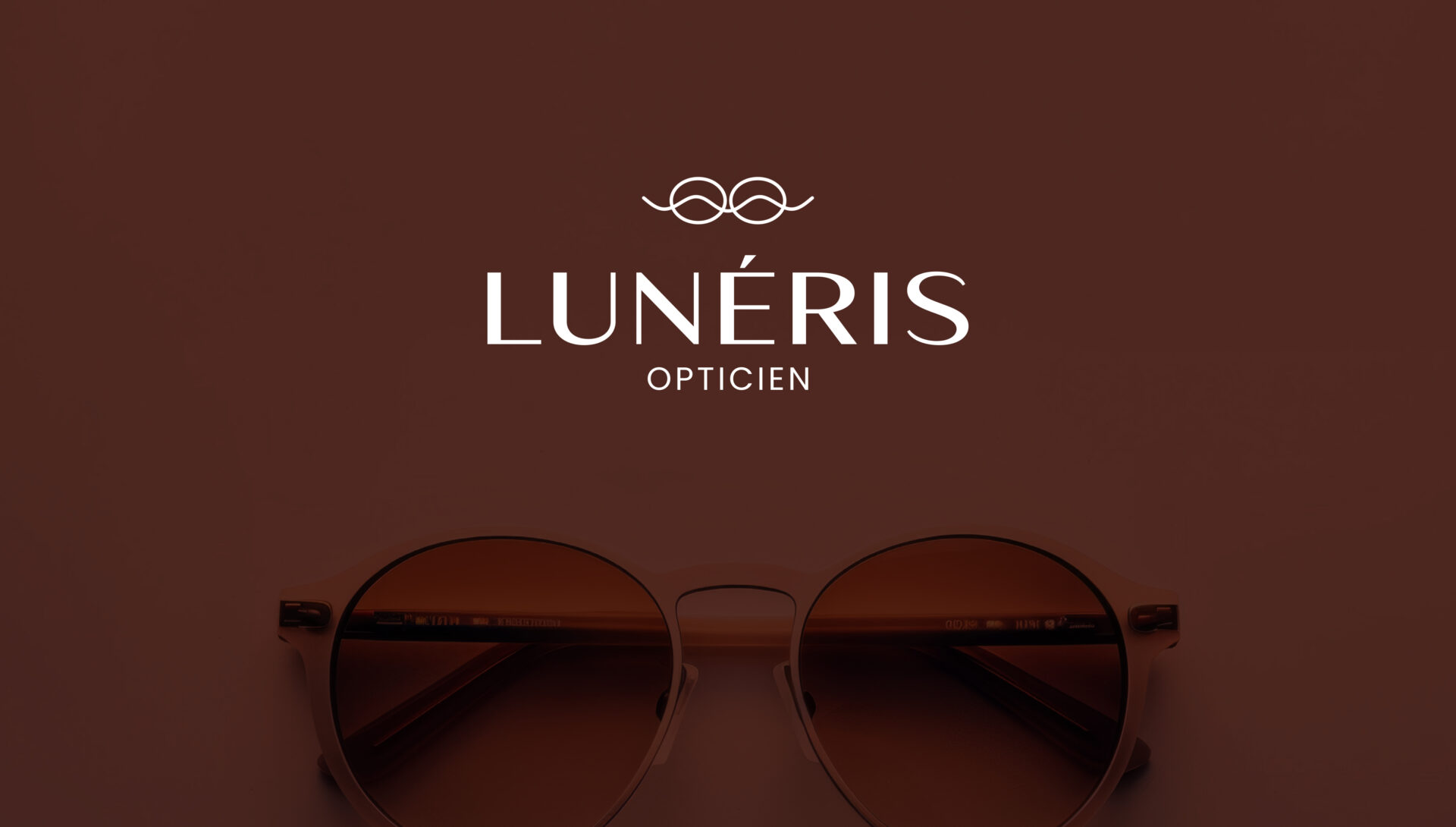 Création logo Rennes – Logotype Lunéris Opticien et charte graphique épurée.